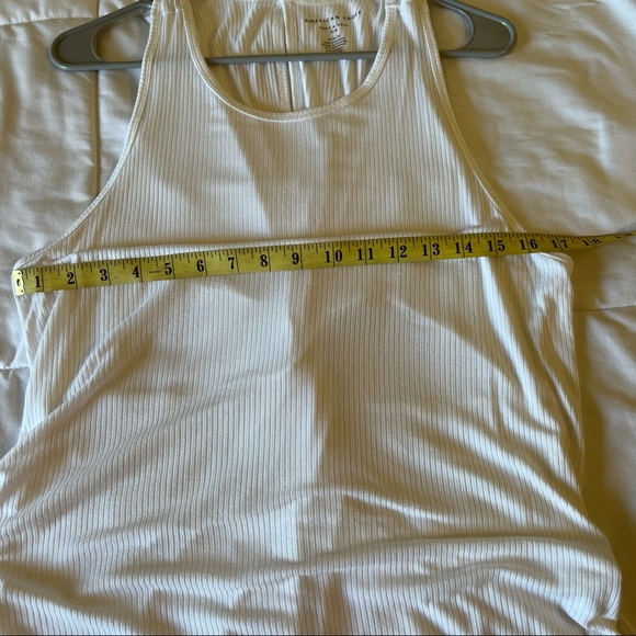 American eagle soft & sexy rib, top size M , white - Picture 3 of 8